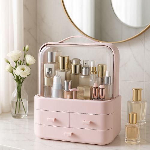 rangement maquillage solution polyvalente