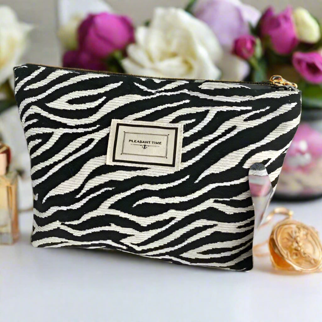 trousse de toilette femme - fleurie