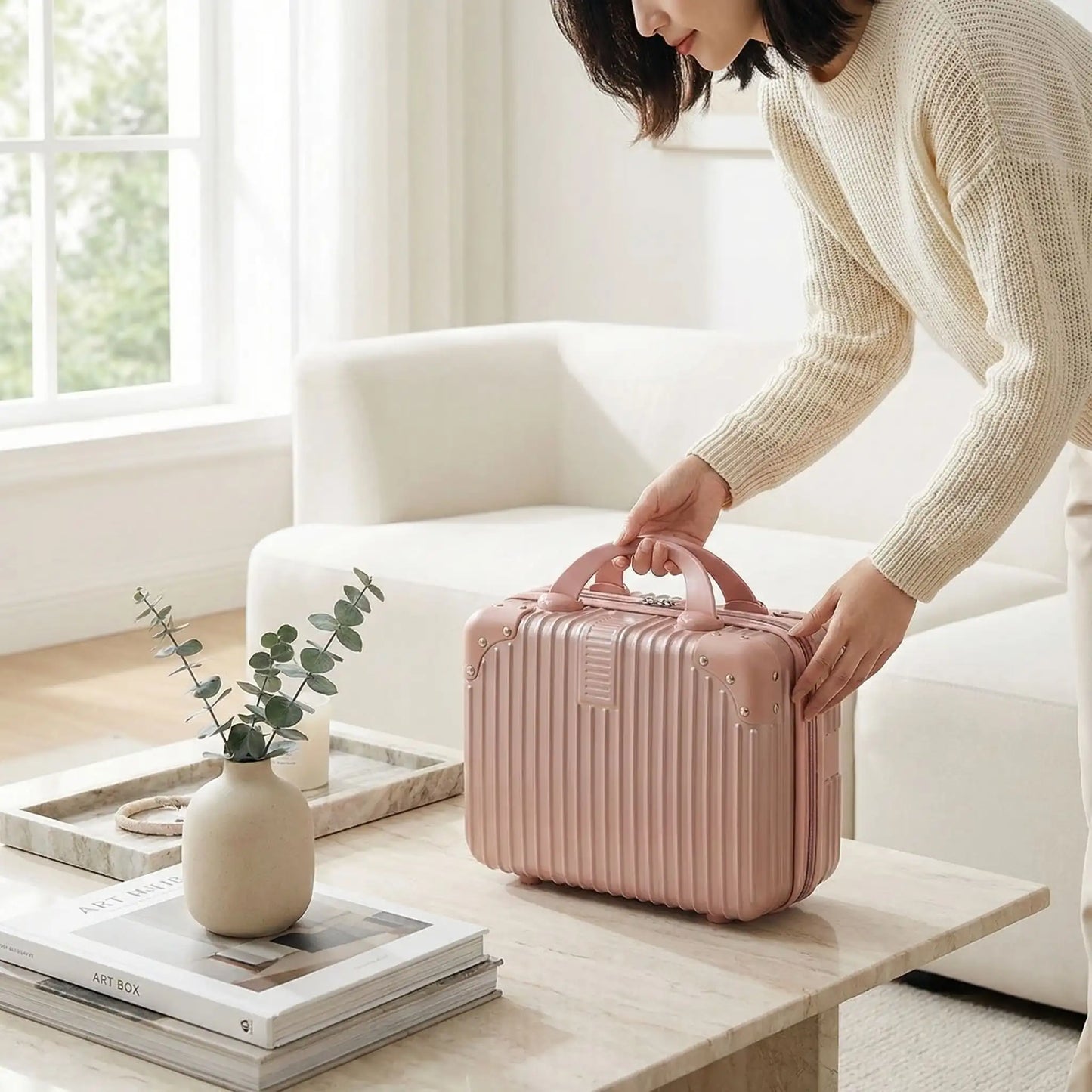 vanity case rose gold