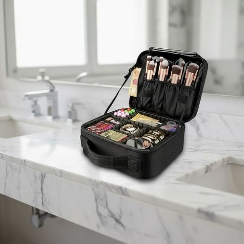 vanity maquillage poser salle bain