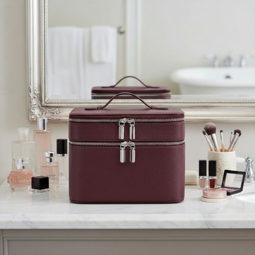 vanity pour femme rouge elegant