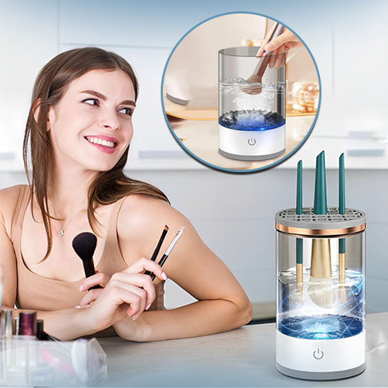 Nettoyeur pinceaux maquillage