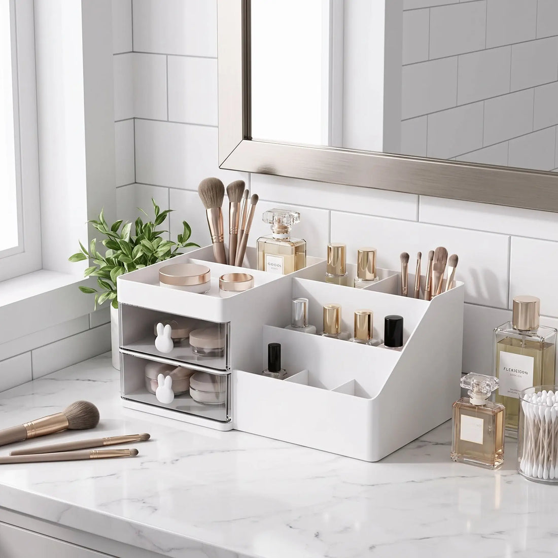 Comment utiliser un organisateur maquillage rotatif ?