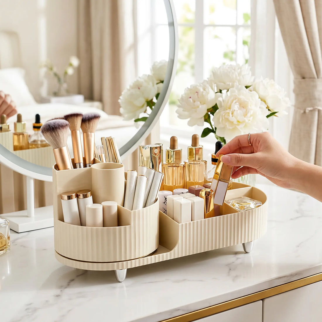 Quel est le meilleur organisateur maquillage rotatif ?