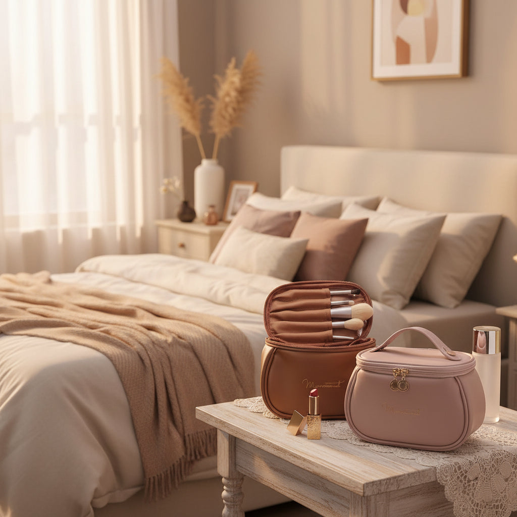 avec trousse maquillage fin chaos cosmetique