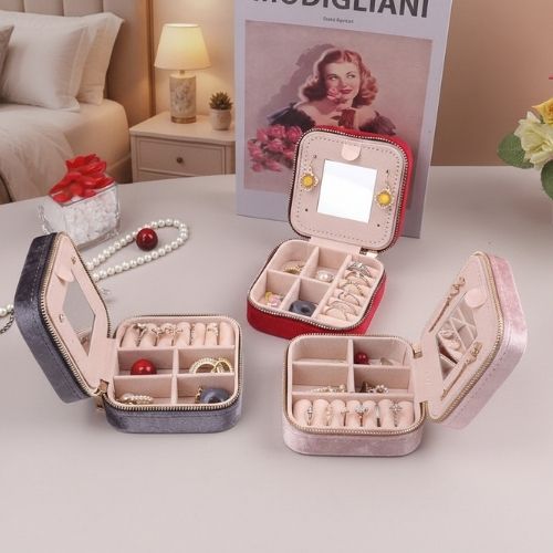 boite a bijoux fille trois couleurs