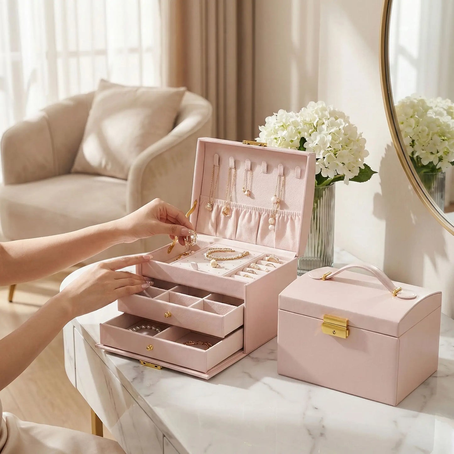 boite a bijoux protege accessoires