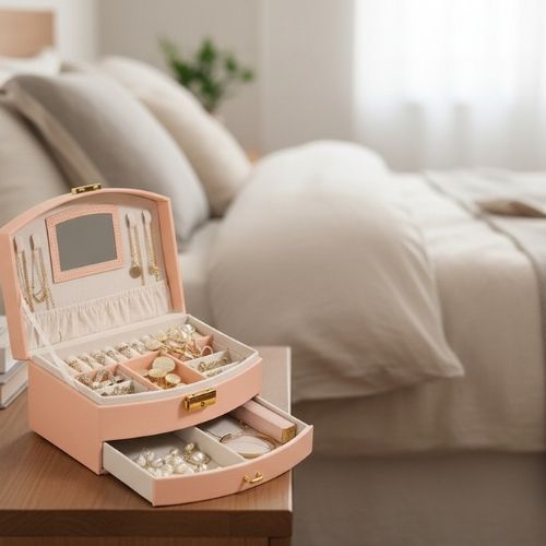 boite a bijoux rose magnifique