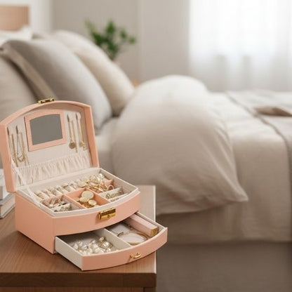 boite a bijoux rose magnifique