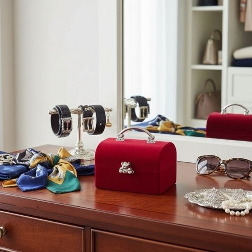 boite a bijoux rouge parfaite