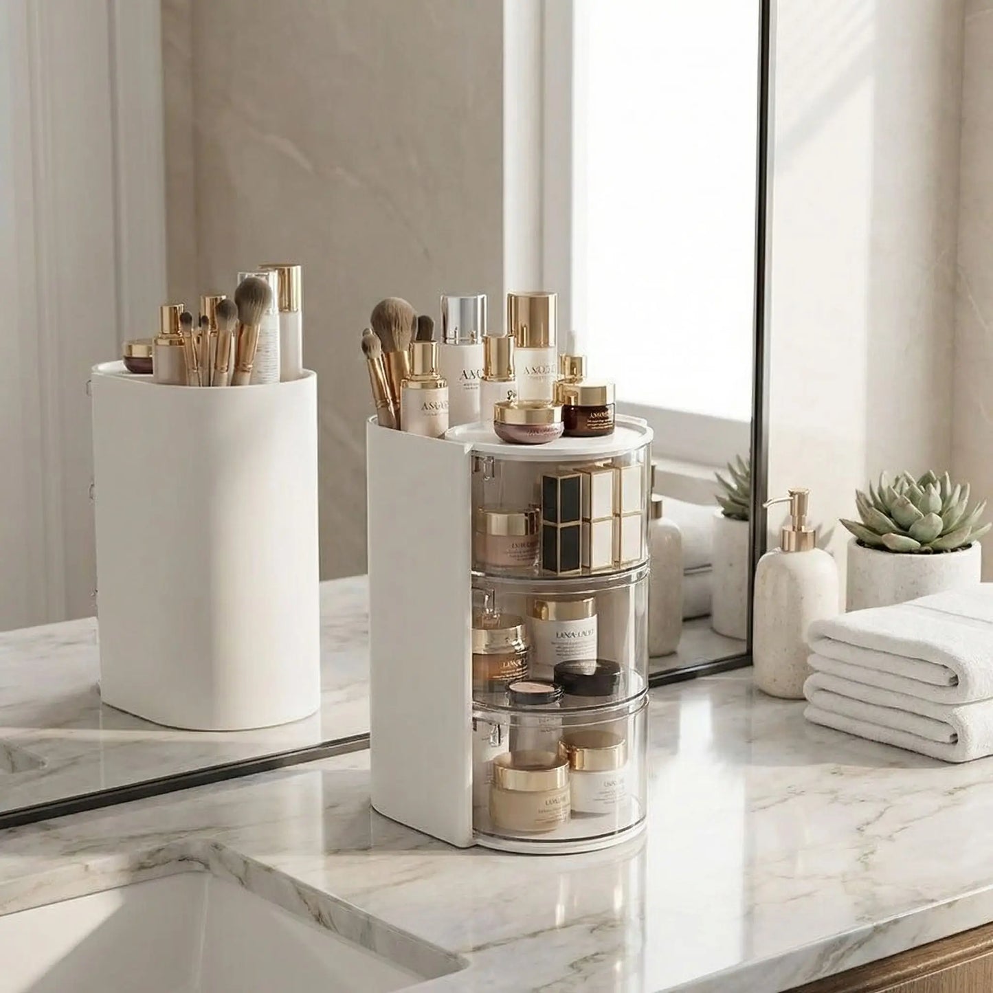 boite a rangement maquillage joli design