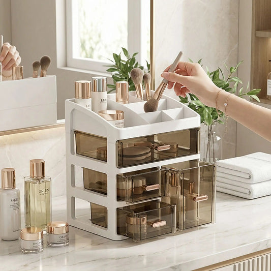 boite de rangement maquillage compacte