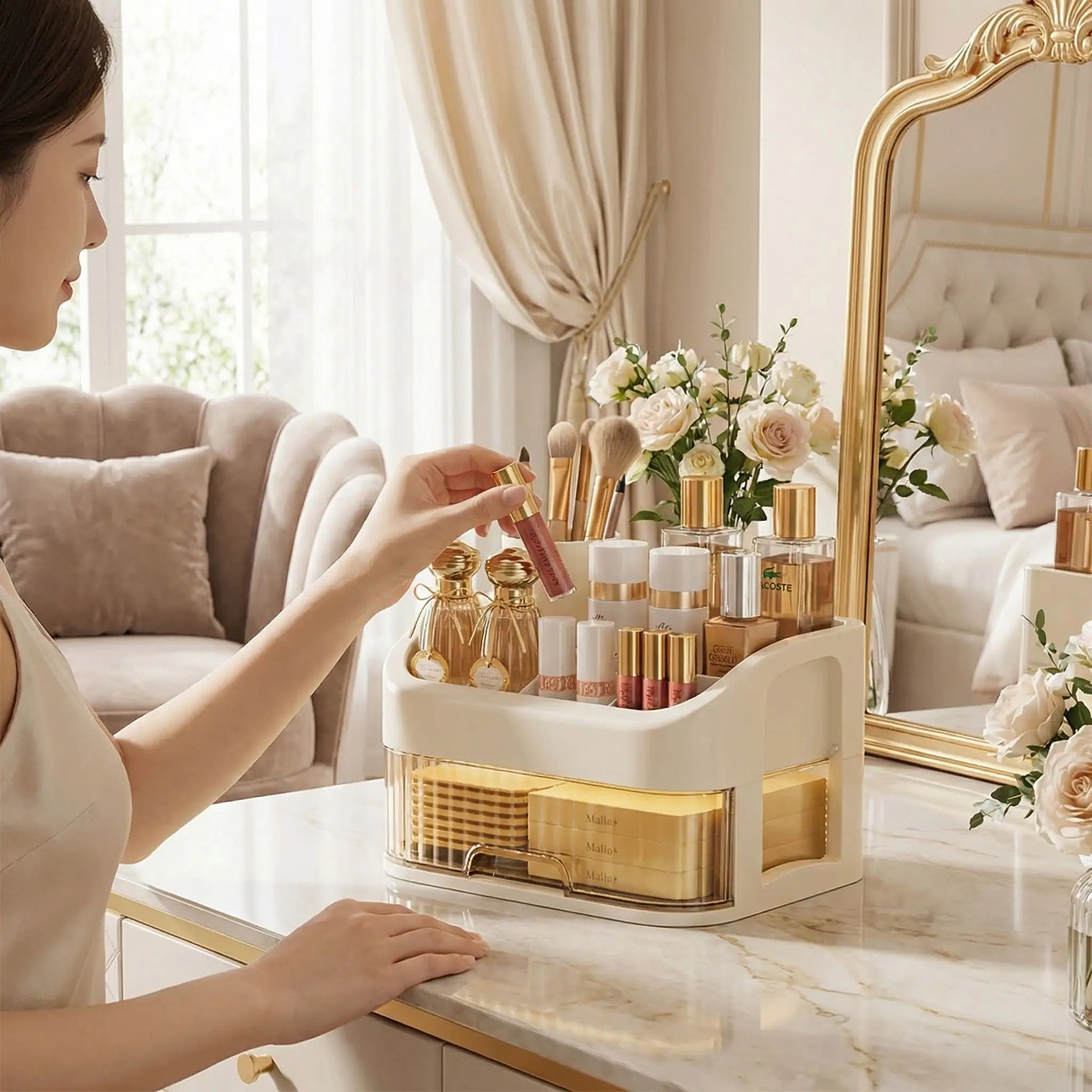 boite pour ranger maquillage magique