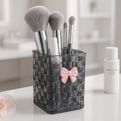 boite rangement maquillage noir