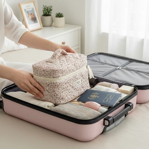 femme range vanity valise