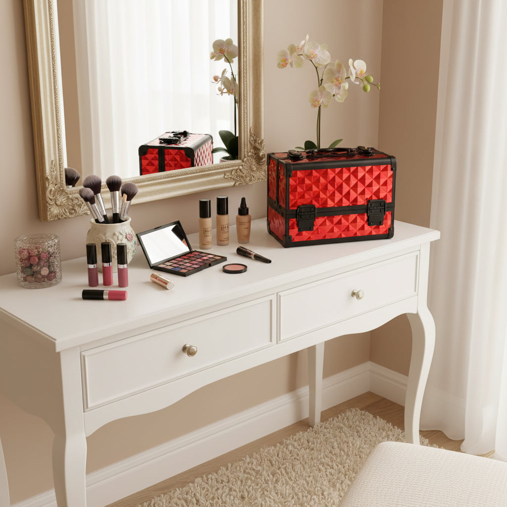 grand vanity cosmetique genereux