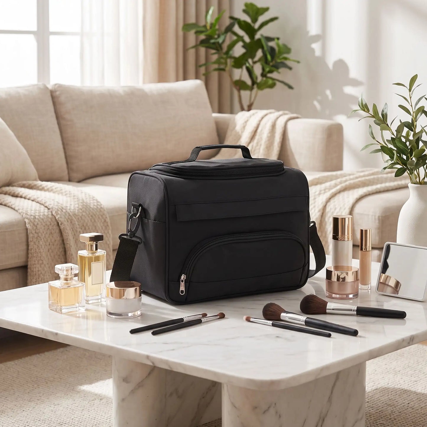 grand vanity femme noir