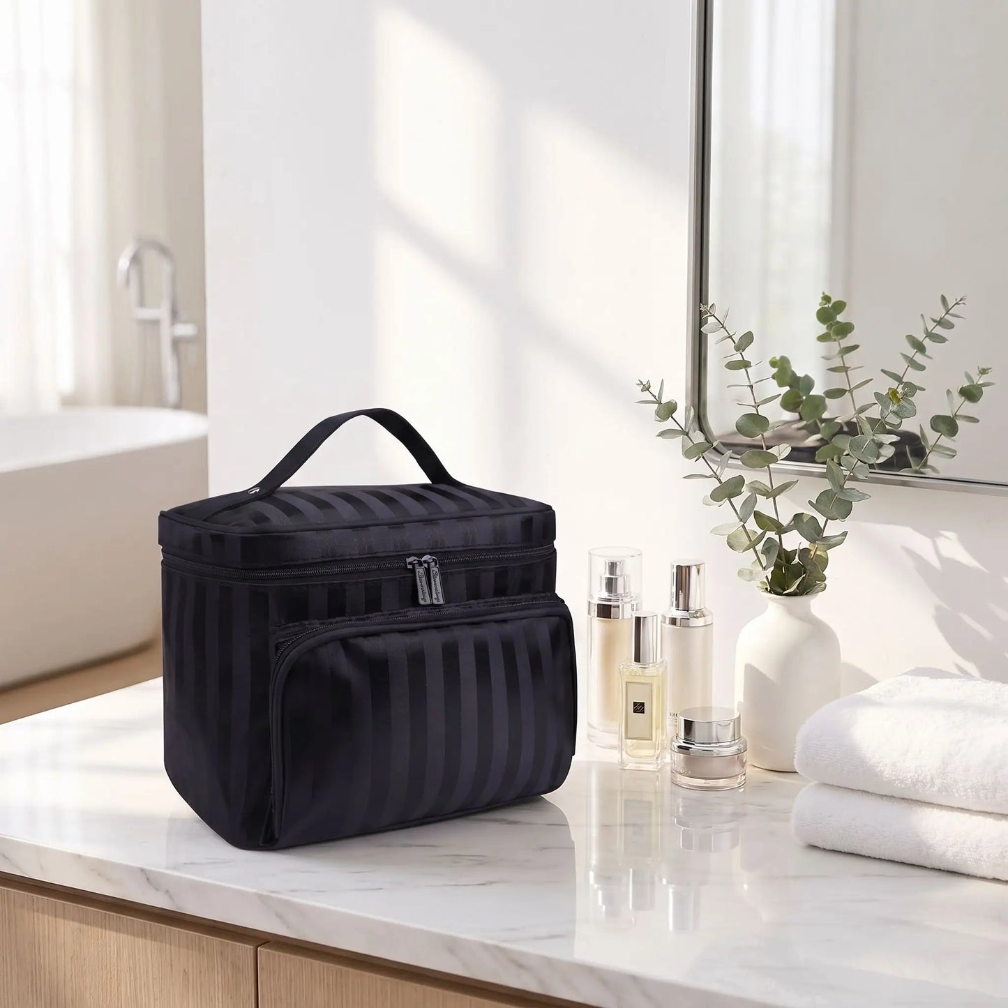 grand vanity souple femme joli noir