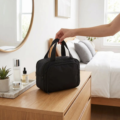 grand vanity souple femme noir