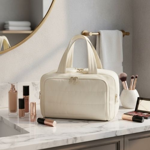 grande vanity femme beige