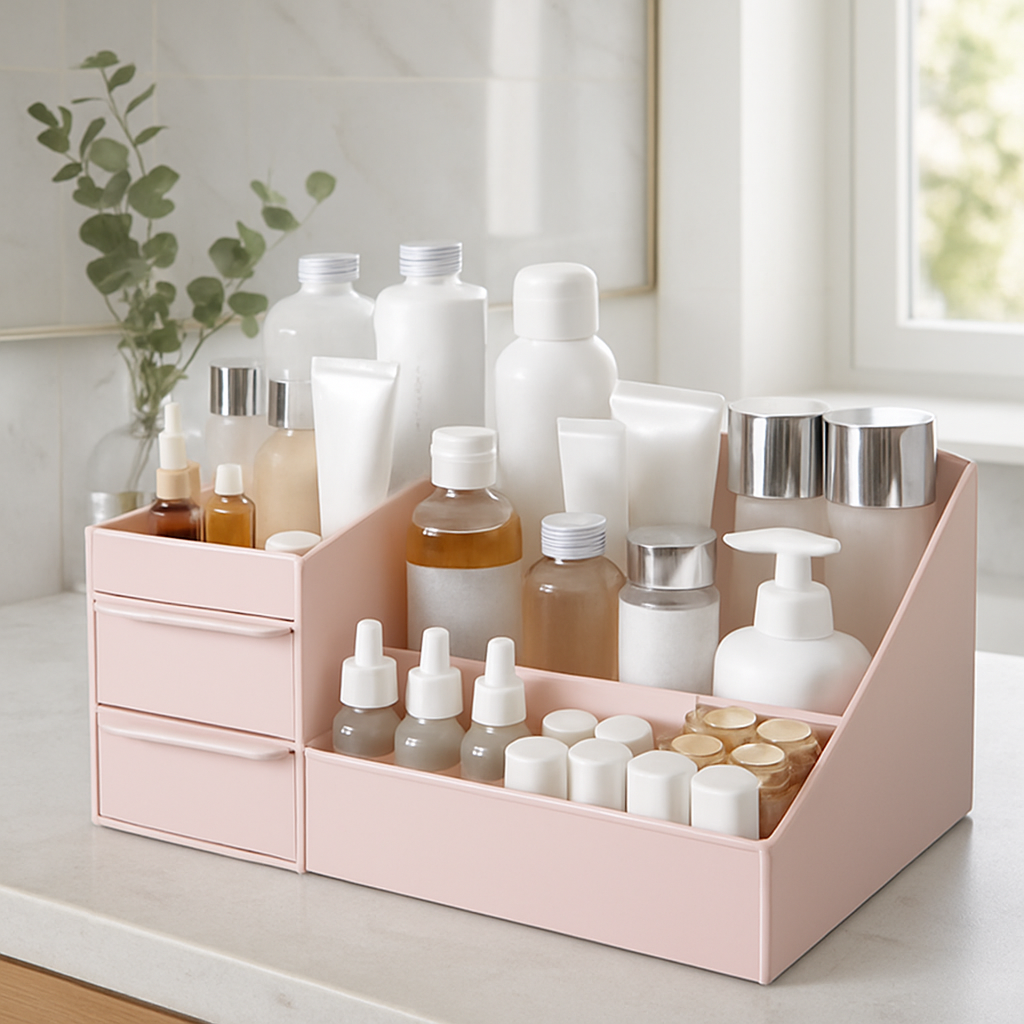 organisateur maquillage grande capacite