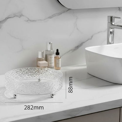 organisateur maquillage rotatif simple rangement