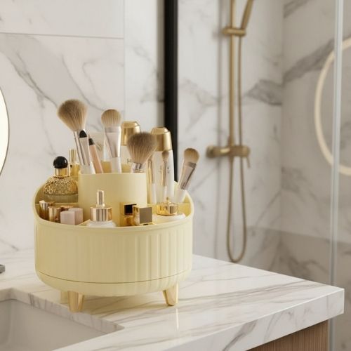 organisateur rotatif maquillage optimal