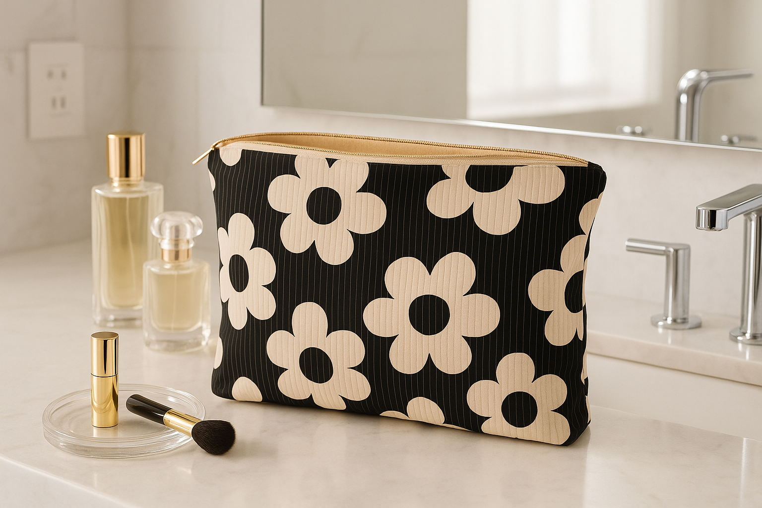 parfums posees cote trousse a maquillage