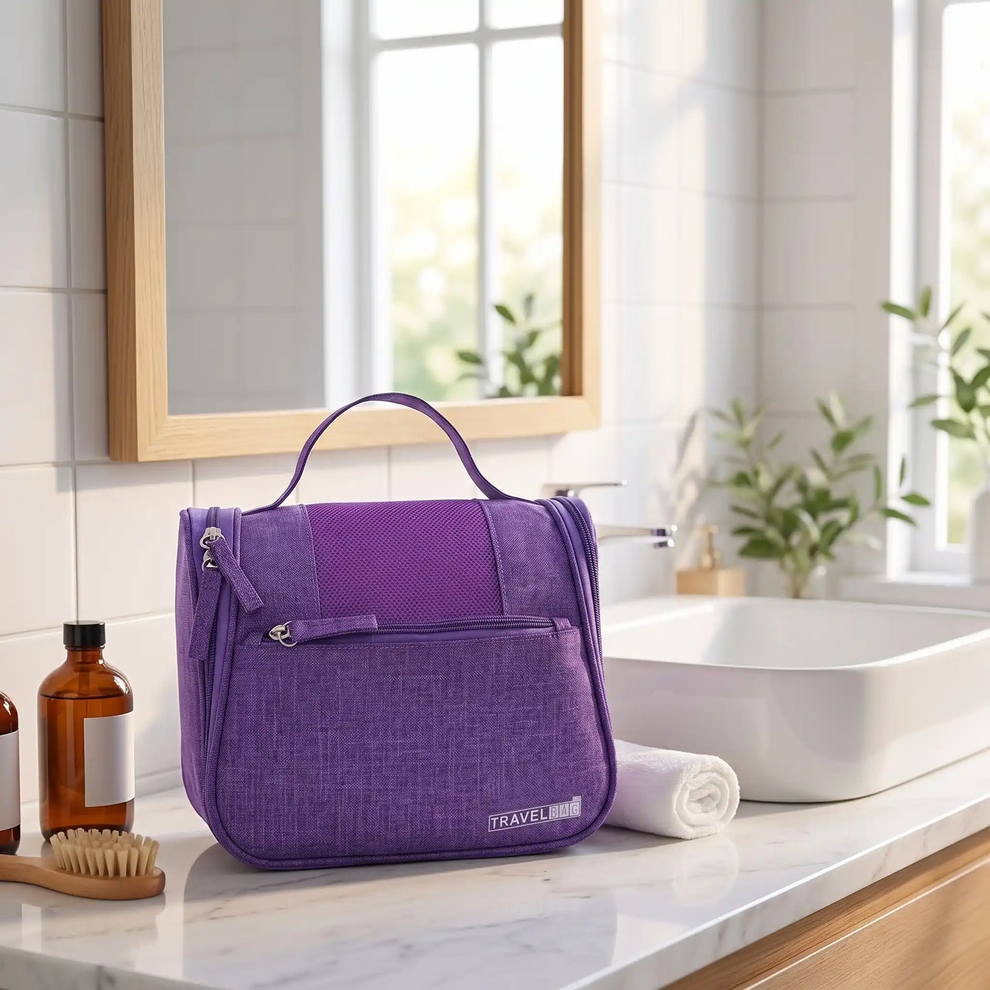 petit vanity femme mauve