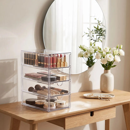 rangement maquillage acrylique tiroir indispensable