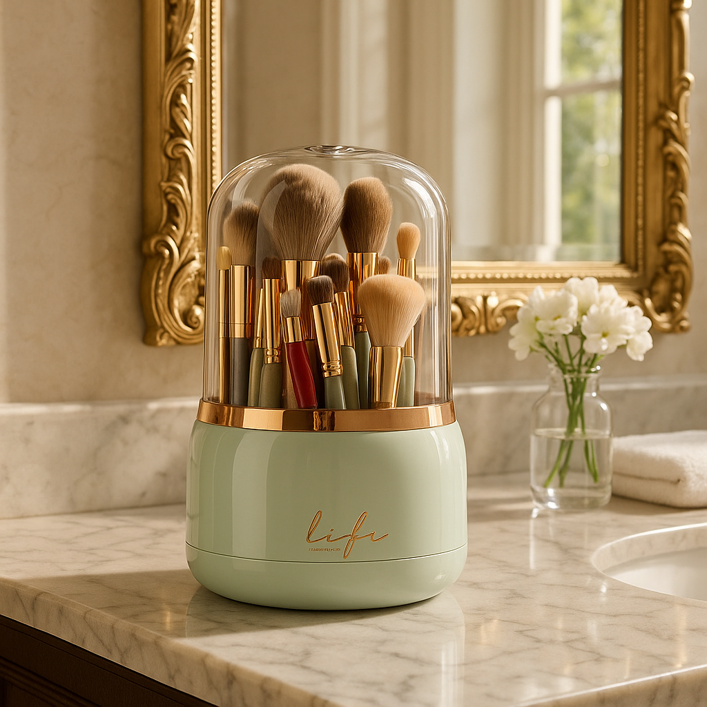 rangement maquillage design ingenieux