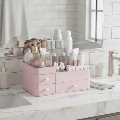 rangement maquillage genereux