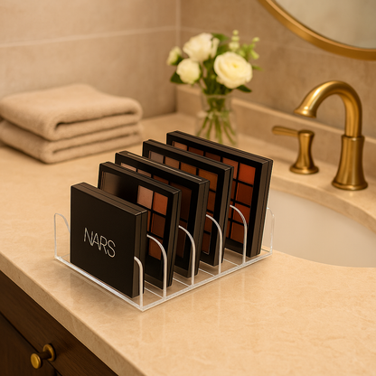 rangement maquillage poser salle douche