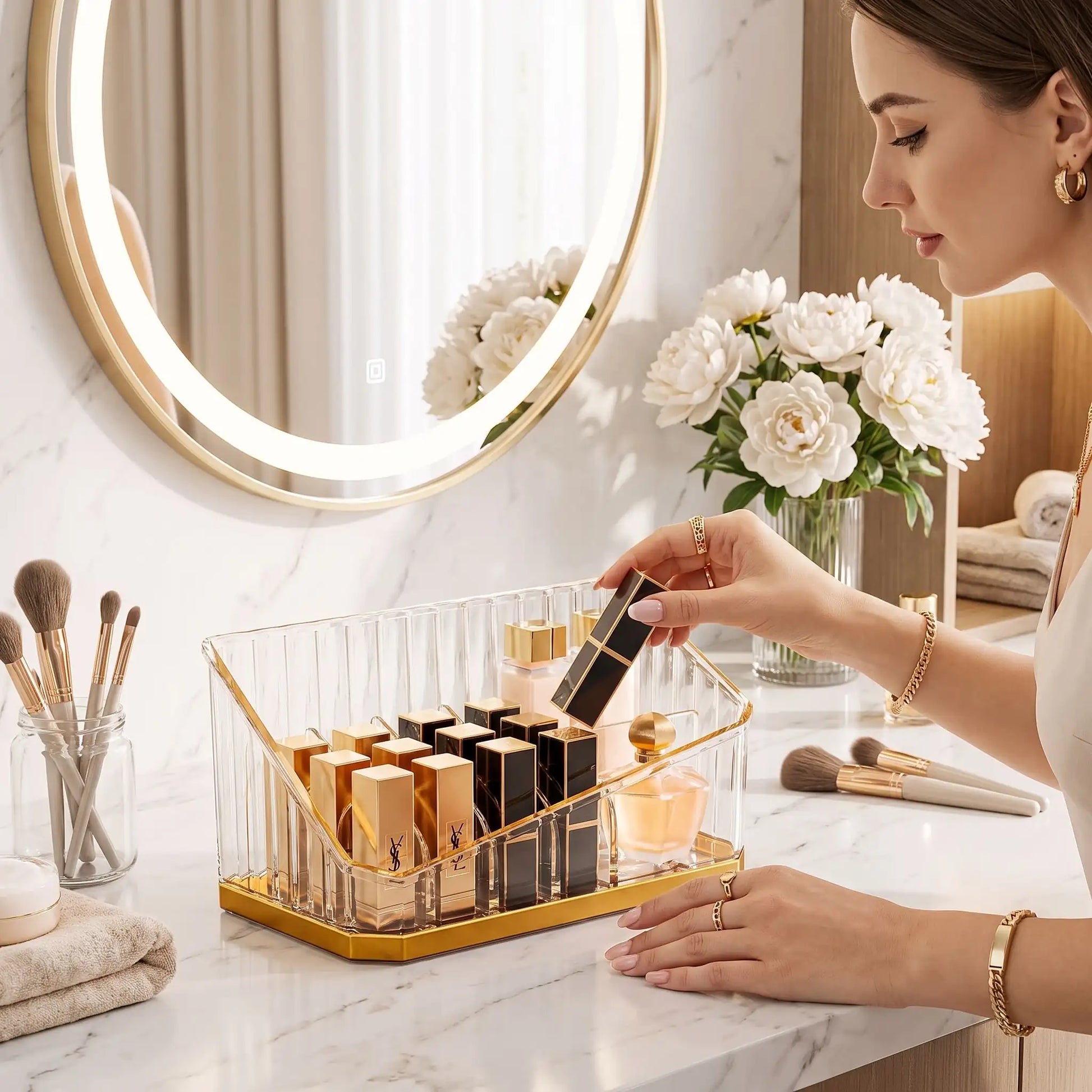 rangement maquillage solution optimale