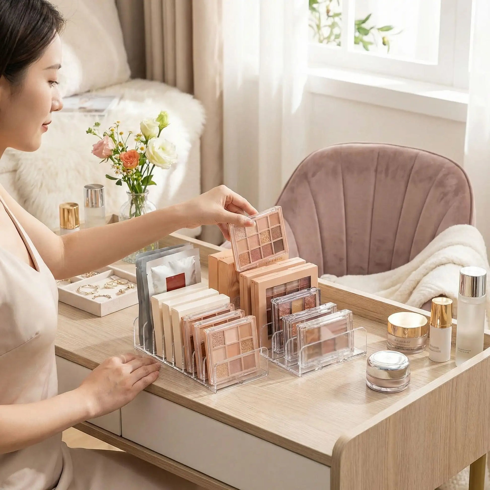 rangement maquillage tiroir indispensable