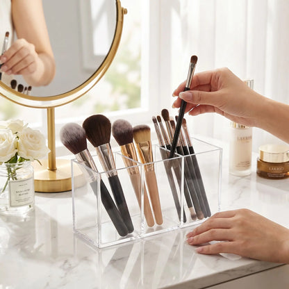 rangement pinceaux maquillage indispensable