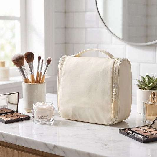 sac de voyage femme vanity blanc