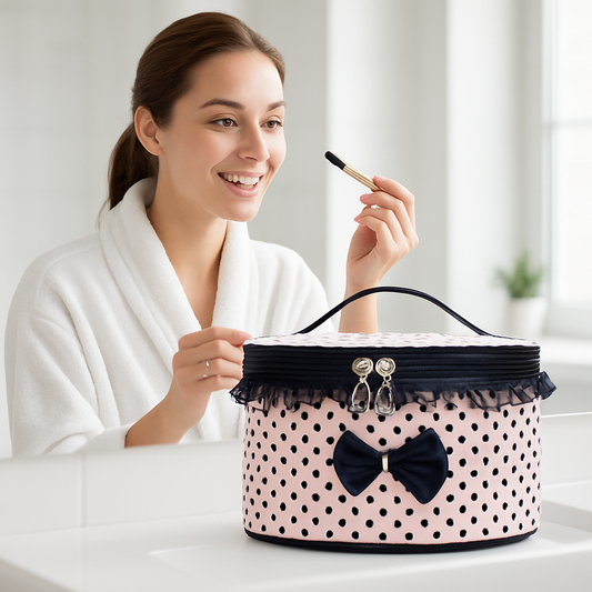 trousse de maquillage elegante et pratique
