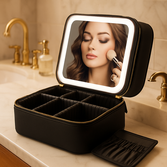 trousse de maquillage led