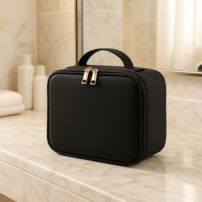 trousse de maquillage noir pratique
