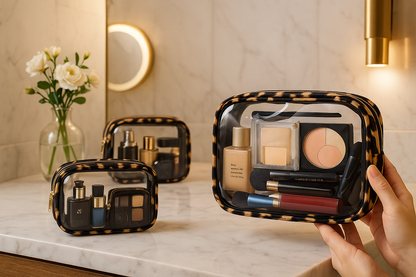 trousse de maquillage plusieurs tailles