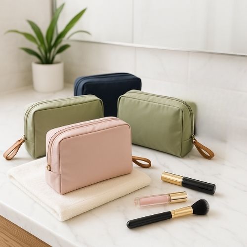 trousse de toilette femme genereuse avec ses couleurs