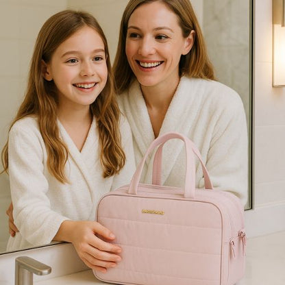 trousse de toilette femme grand format indispensable