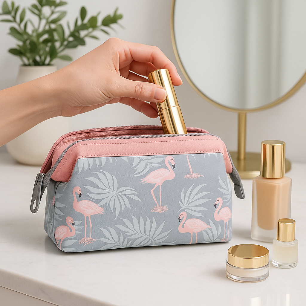 trousse de toilette fonctionnelle