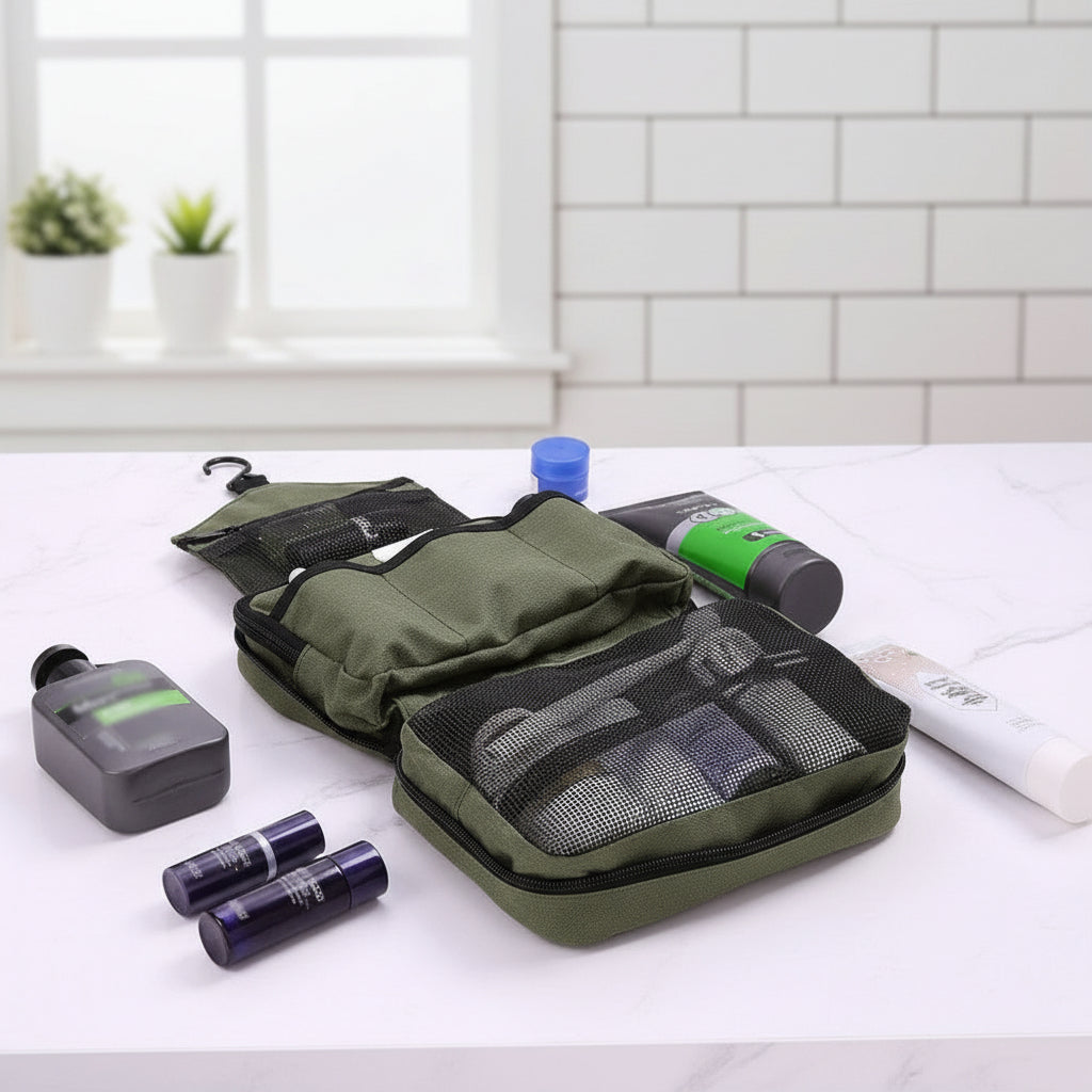 trousse de toilette homme ideale indispensable