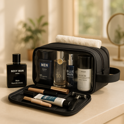 trousse de toilette homme voyage vous convient partout