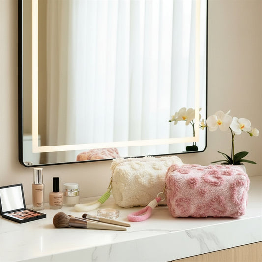 trousse de toilette lumineuse