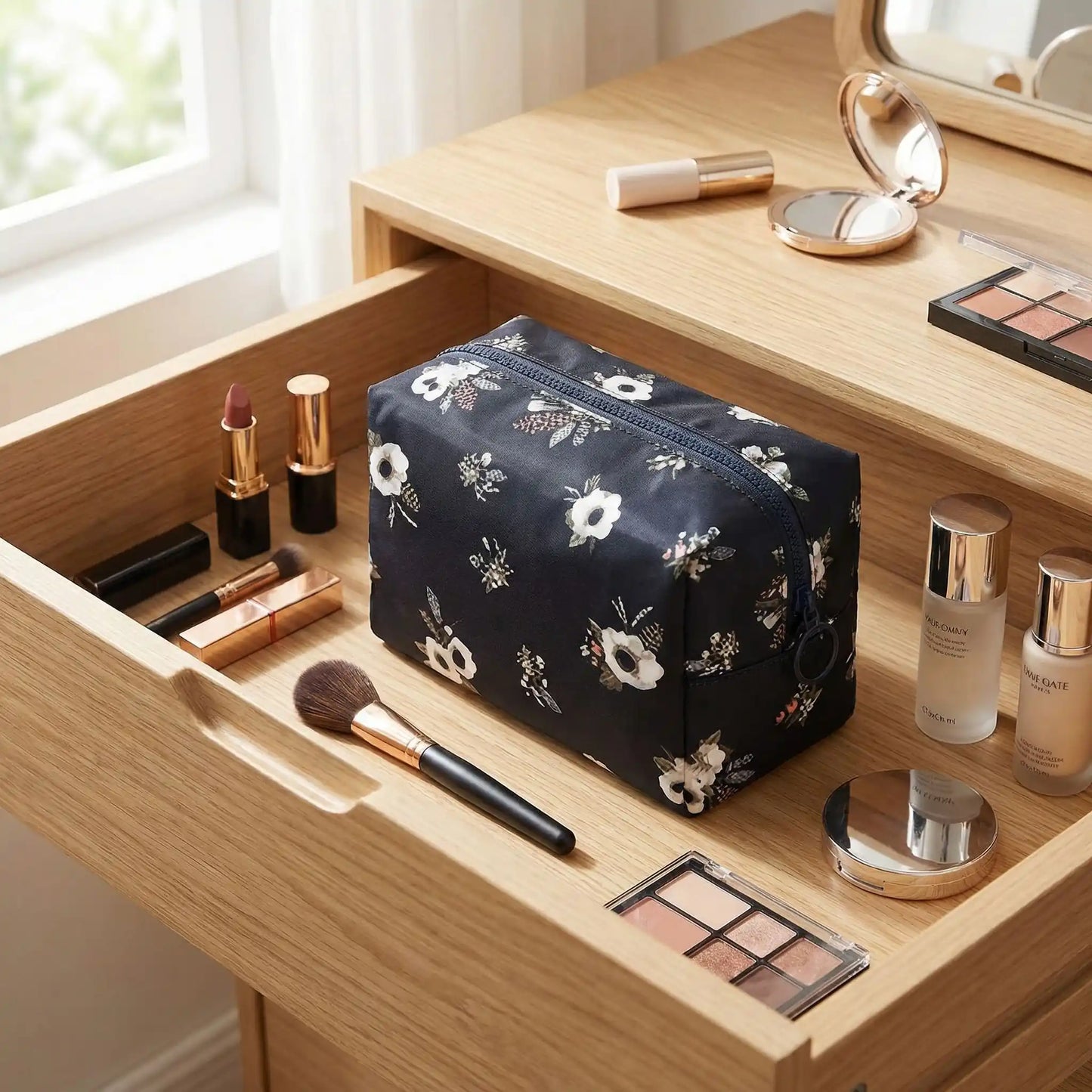 trousse de toilette poser tiroir