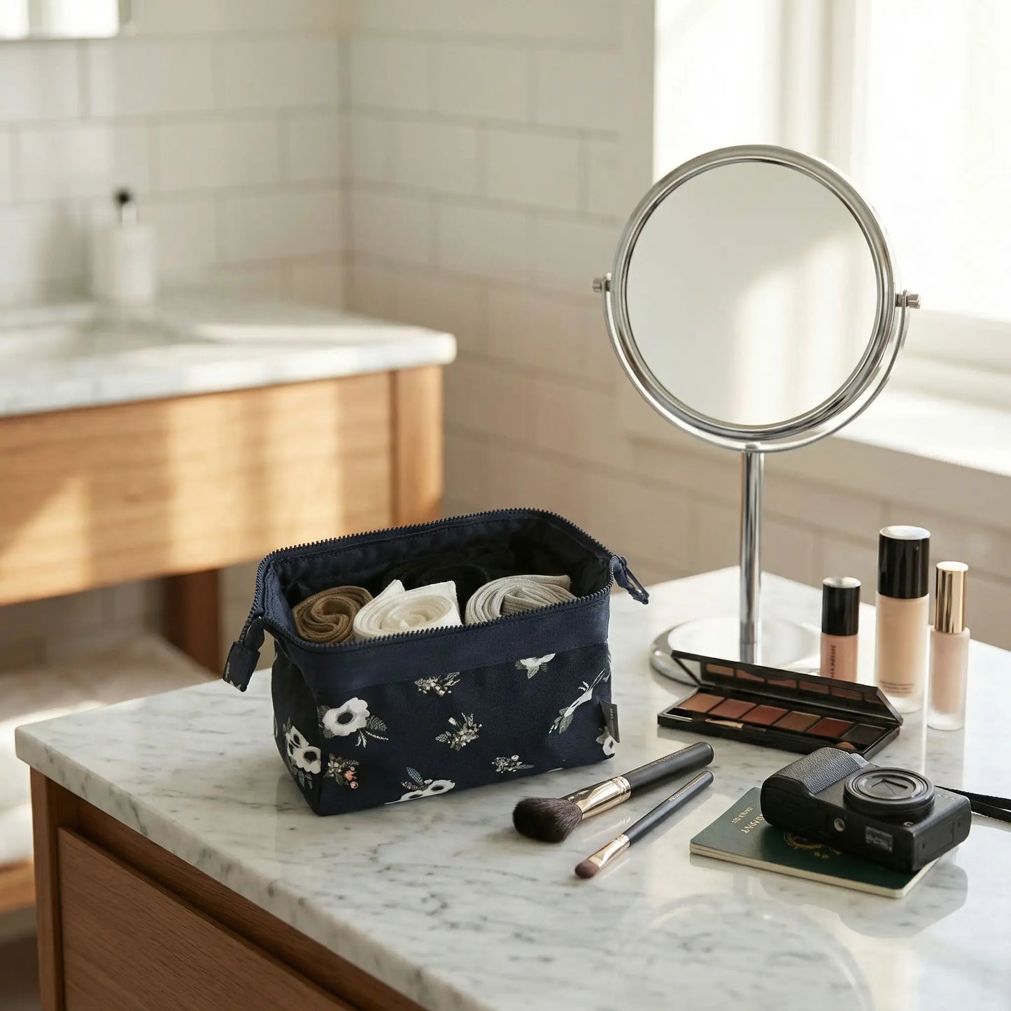 trousse de toilette sac indispensable