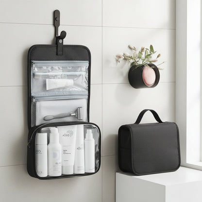 trousse de toilette suspendue